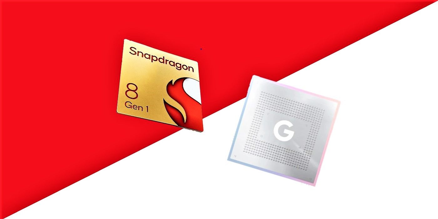 Qualcomm Snapdragon 8 Gen 1 vs Google Tensor chip