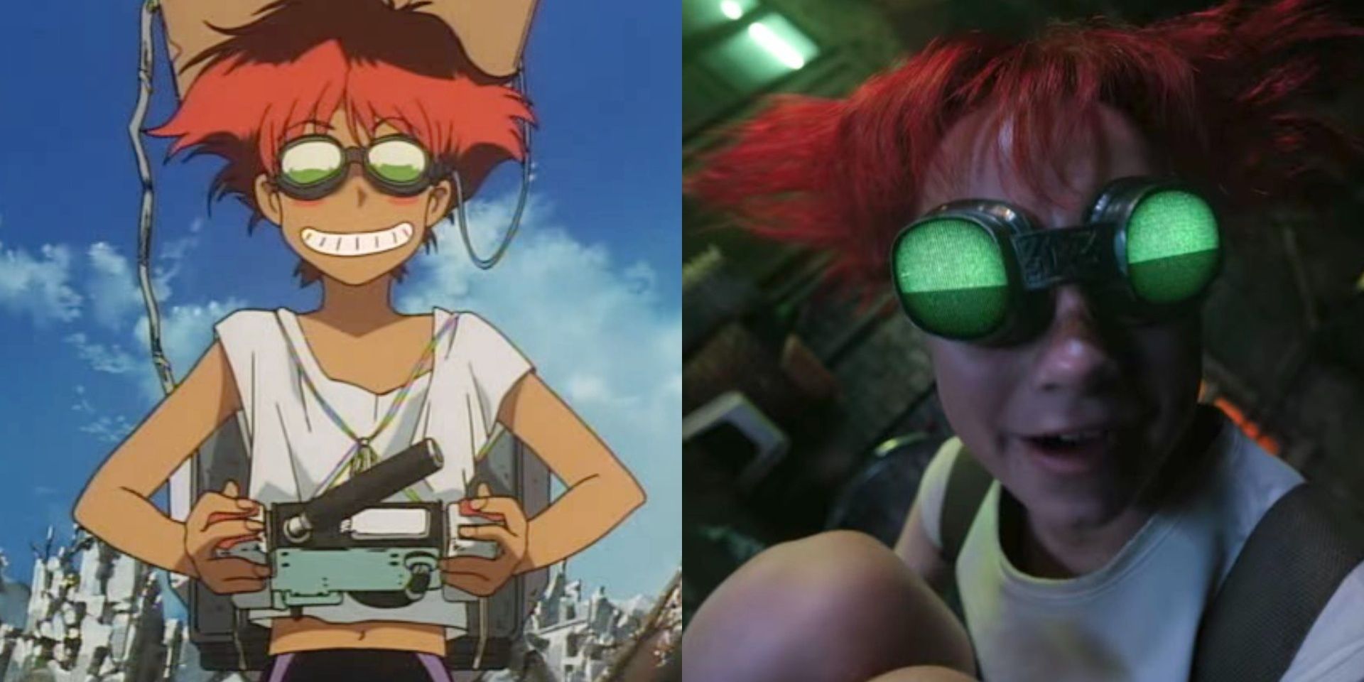 Radical Ed split photo on cowboy bebop