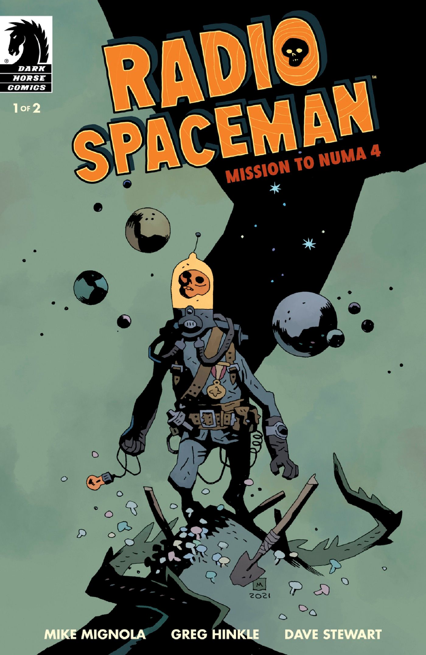 Hellboy Creator Launches New Comic Radio Spaceman From Dark Horse