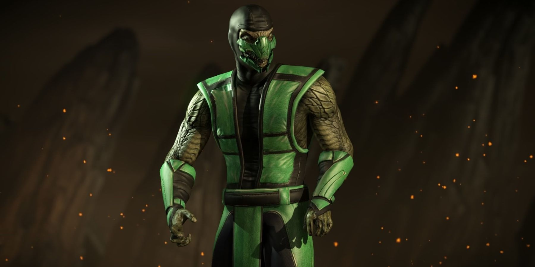 Reptile in his Klassic skin in Mortal Kombat X