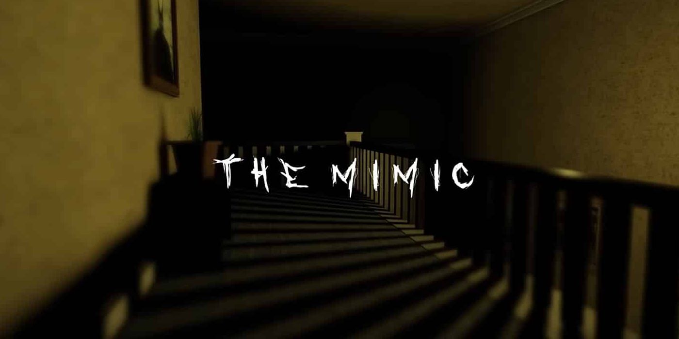 O cartão de título Mimic, que cobre um corredor escuro
