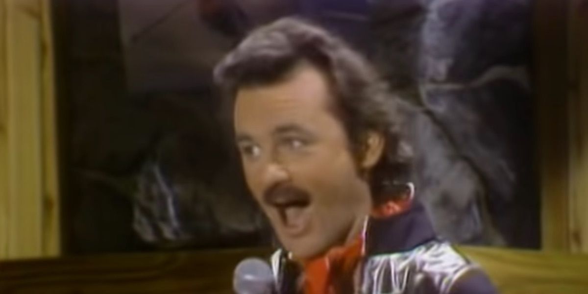 Bill Murray sings as the Lounge Singer on SNL
