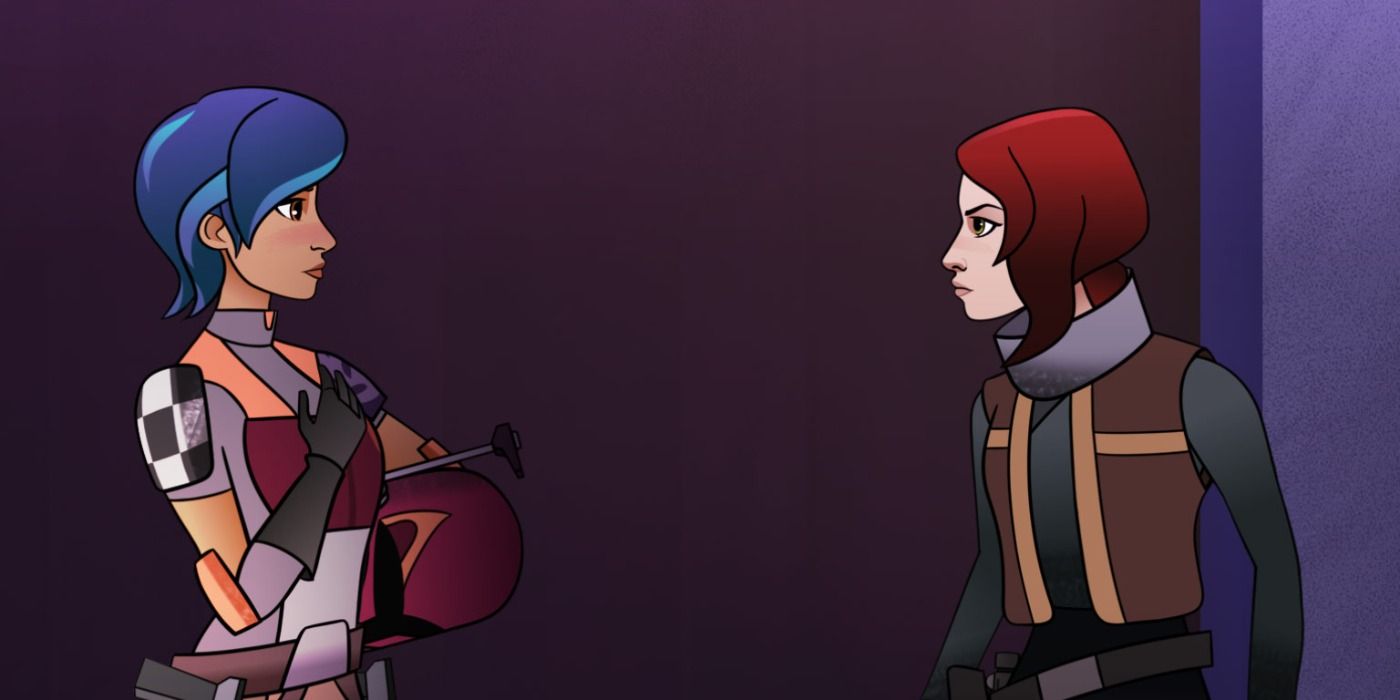 Sabine and Jyn meet on Lothal in Star Wars Forces of Destiny