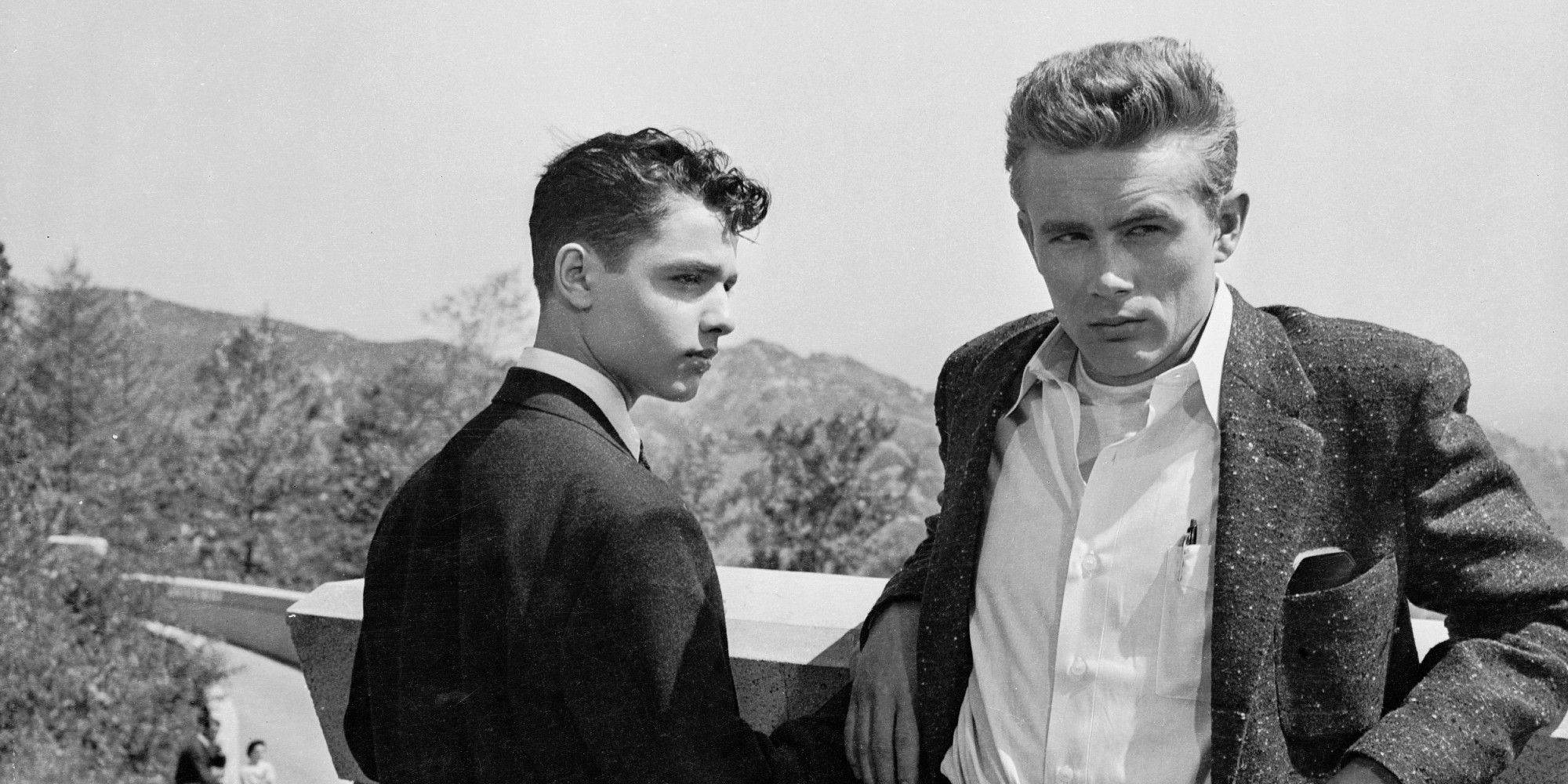 Sal Mineo and James Dean in Rebel Without A Cause