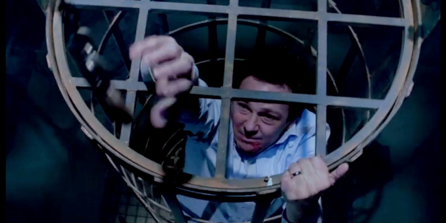 Saw-Trap-Swinging Cage-Suspended Cage