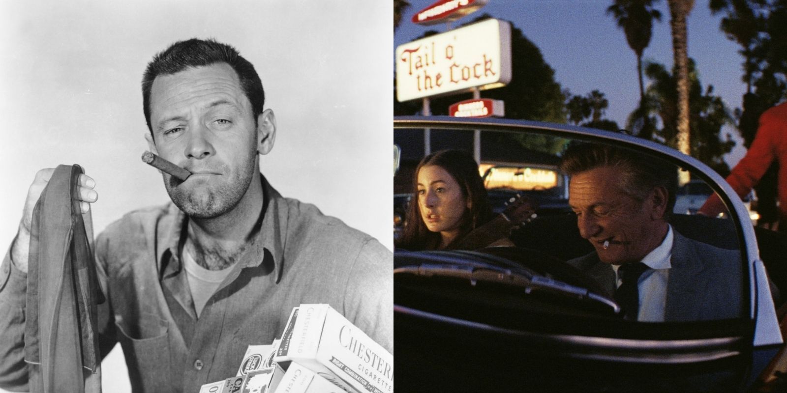 Sean Penn and William Holden comparison from Licorice Pizza