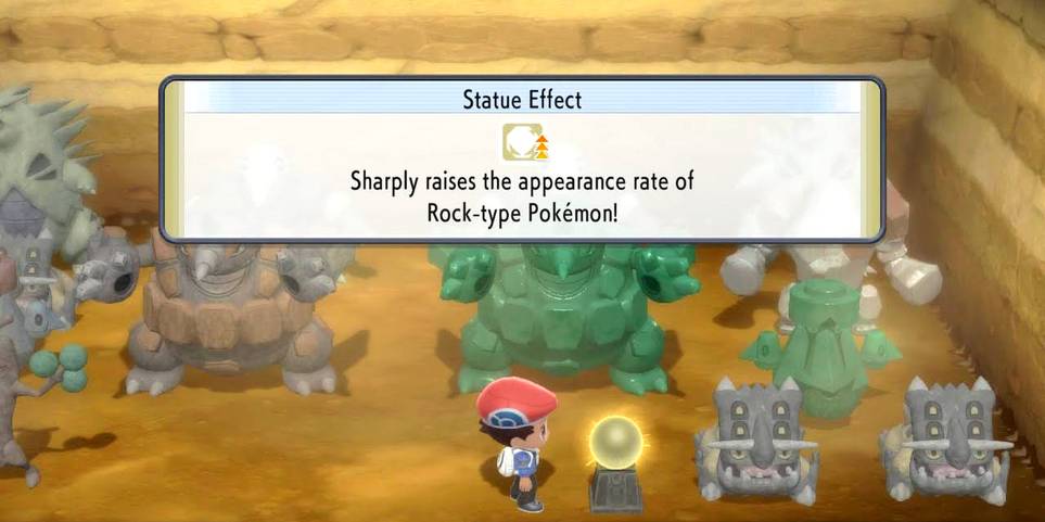 Capture d'écran BDSP Pokemon Base Secrète