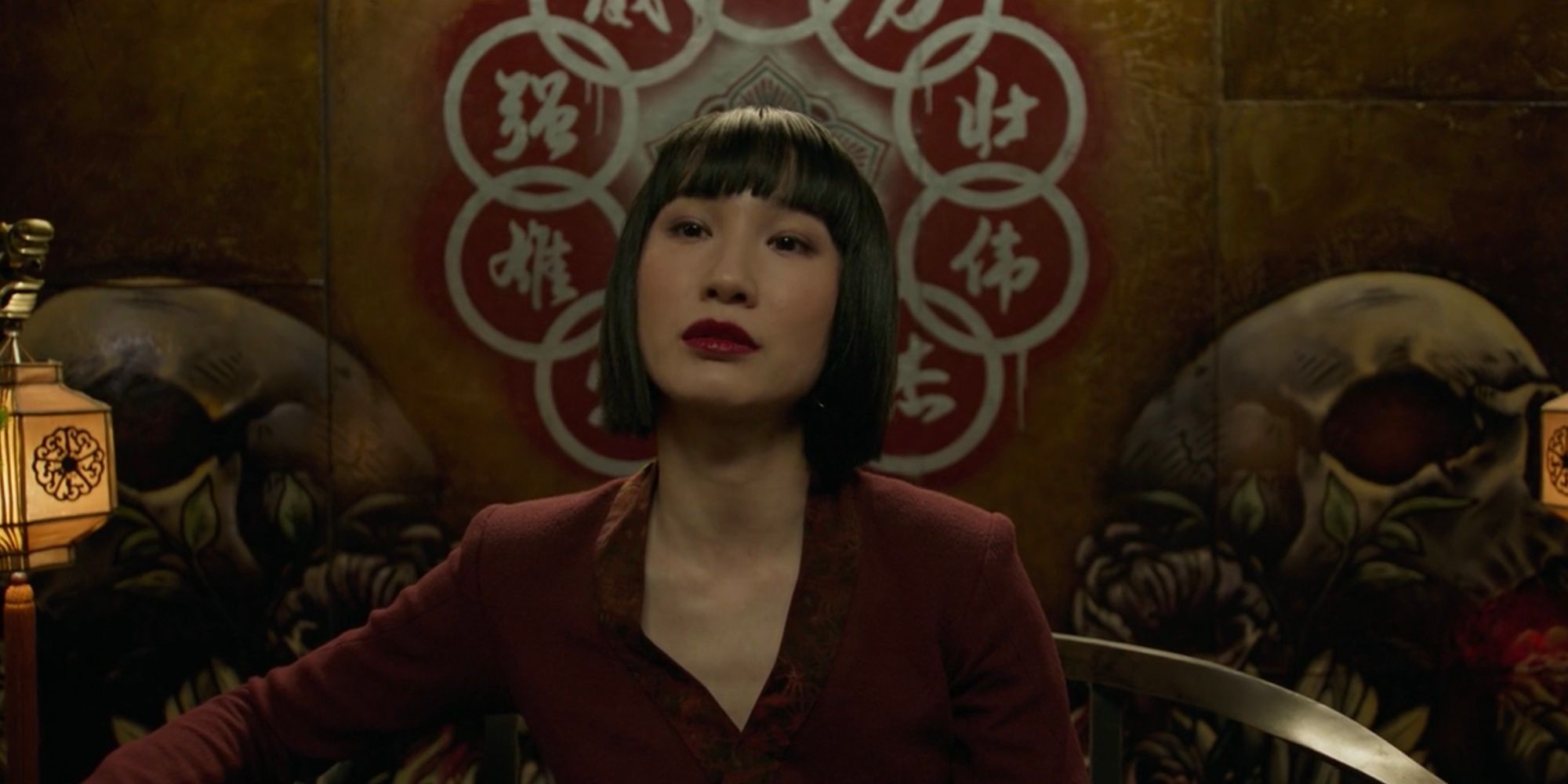 Xia Ling in the Shang Chi end credits scene