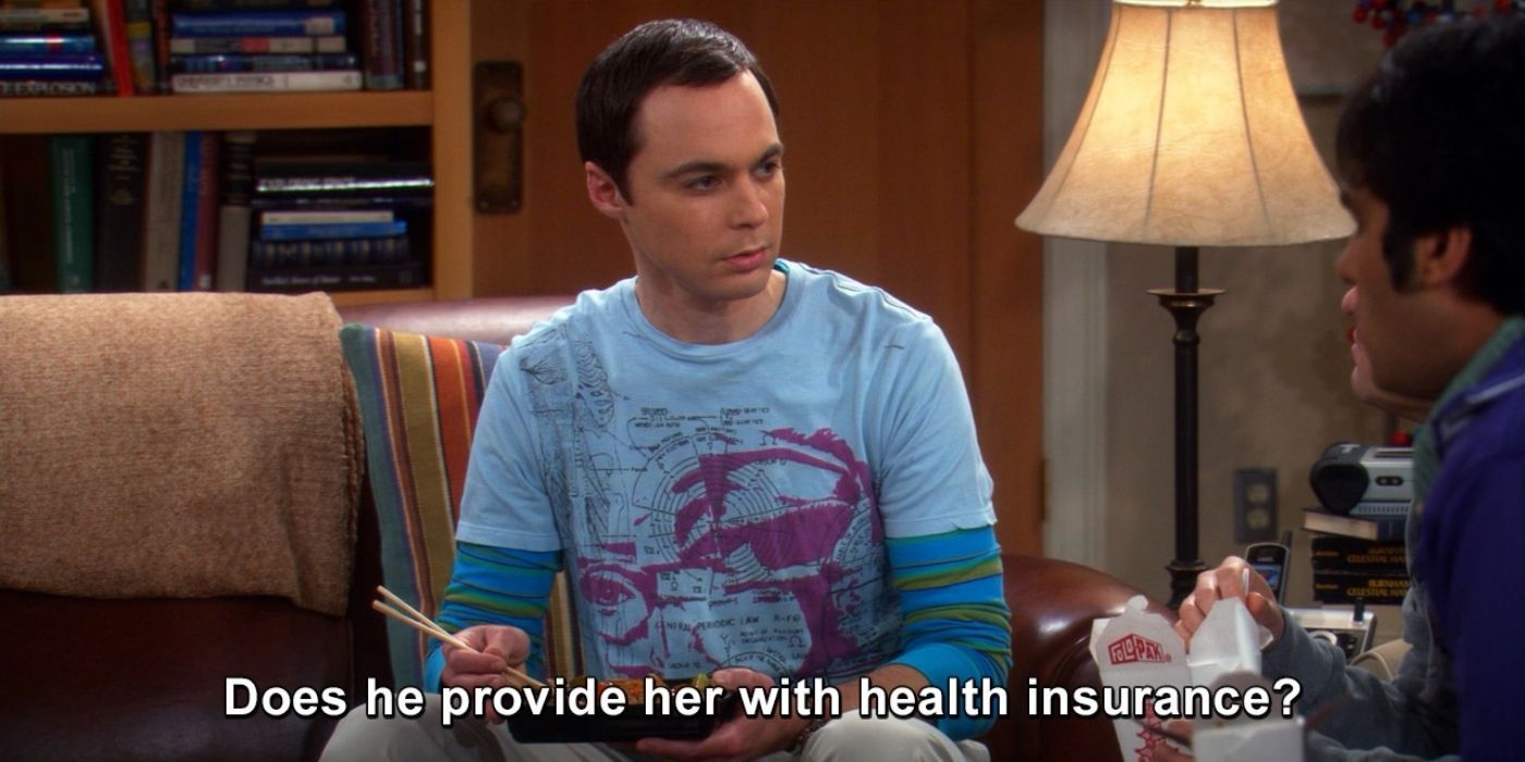 Sheldon asks the group about friends with benefits on TBBT