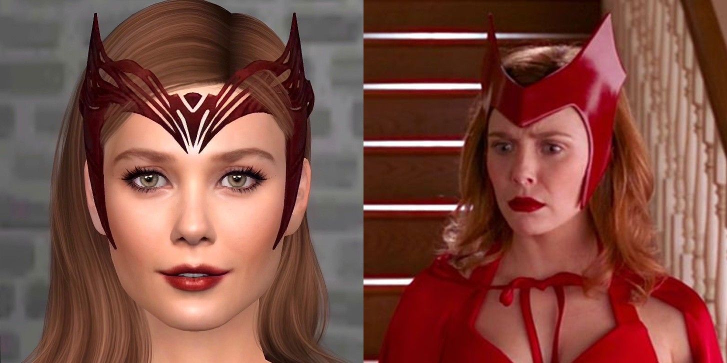 Sims 4 Player's Wanda Scarlet Witch
