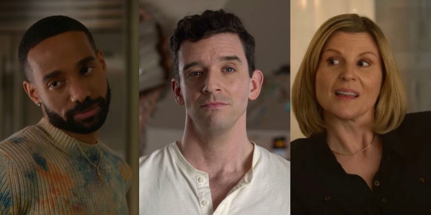 Split Image of Nick, Peter, and Lisa in Single All The Way