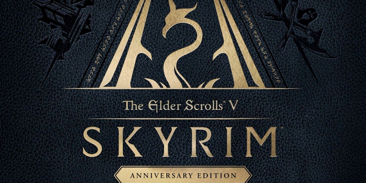 The box art for Skyrim Anniversary Edition