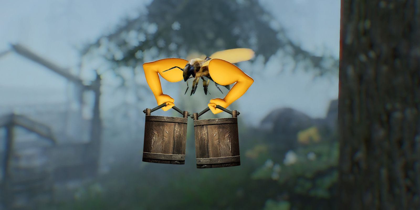 Skyrim Bee Carrying Buckets