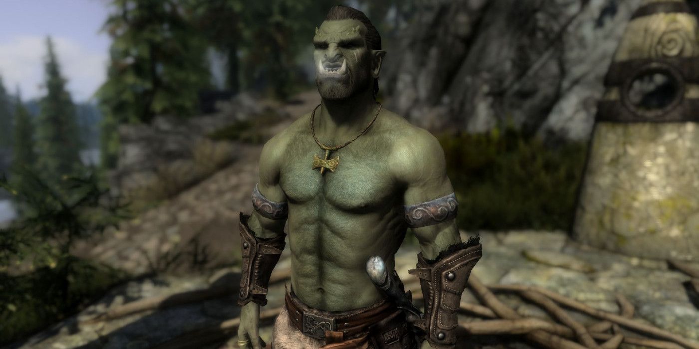 An Orc in Skyrim 