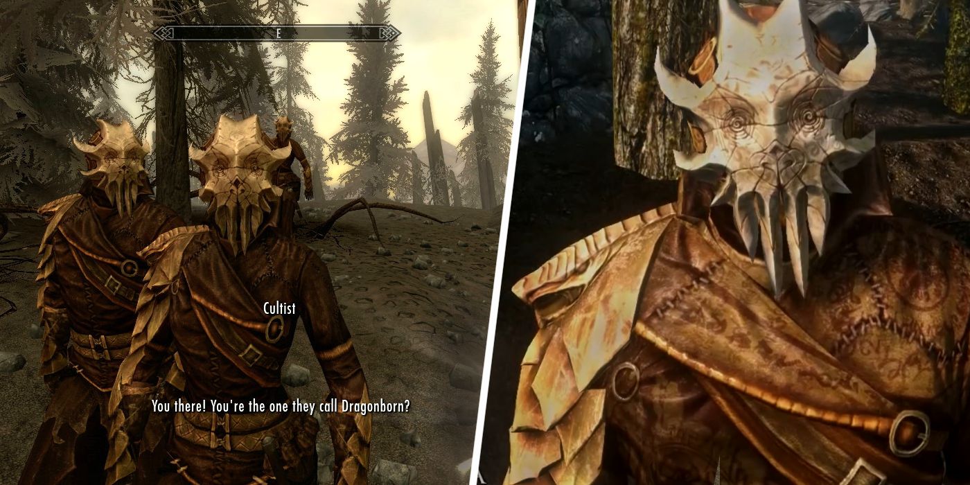 Skyrim Dragonborn DLC Cultists