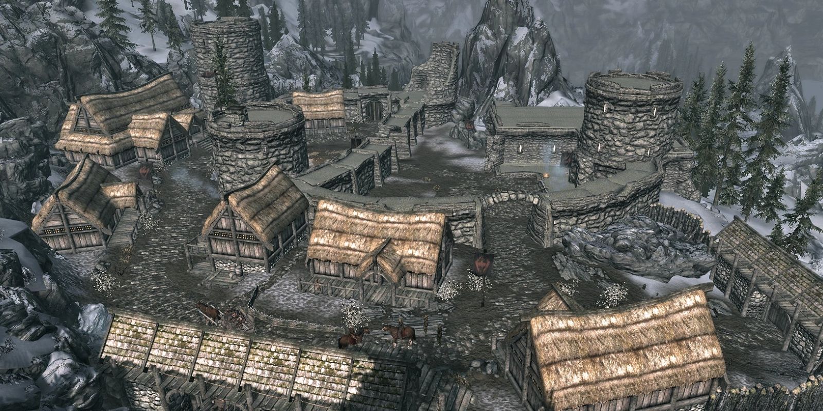 Skyrim Mods That Let You Remain Neutral In The Civil War Helgen Reborn Rebuild Independent