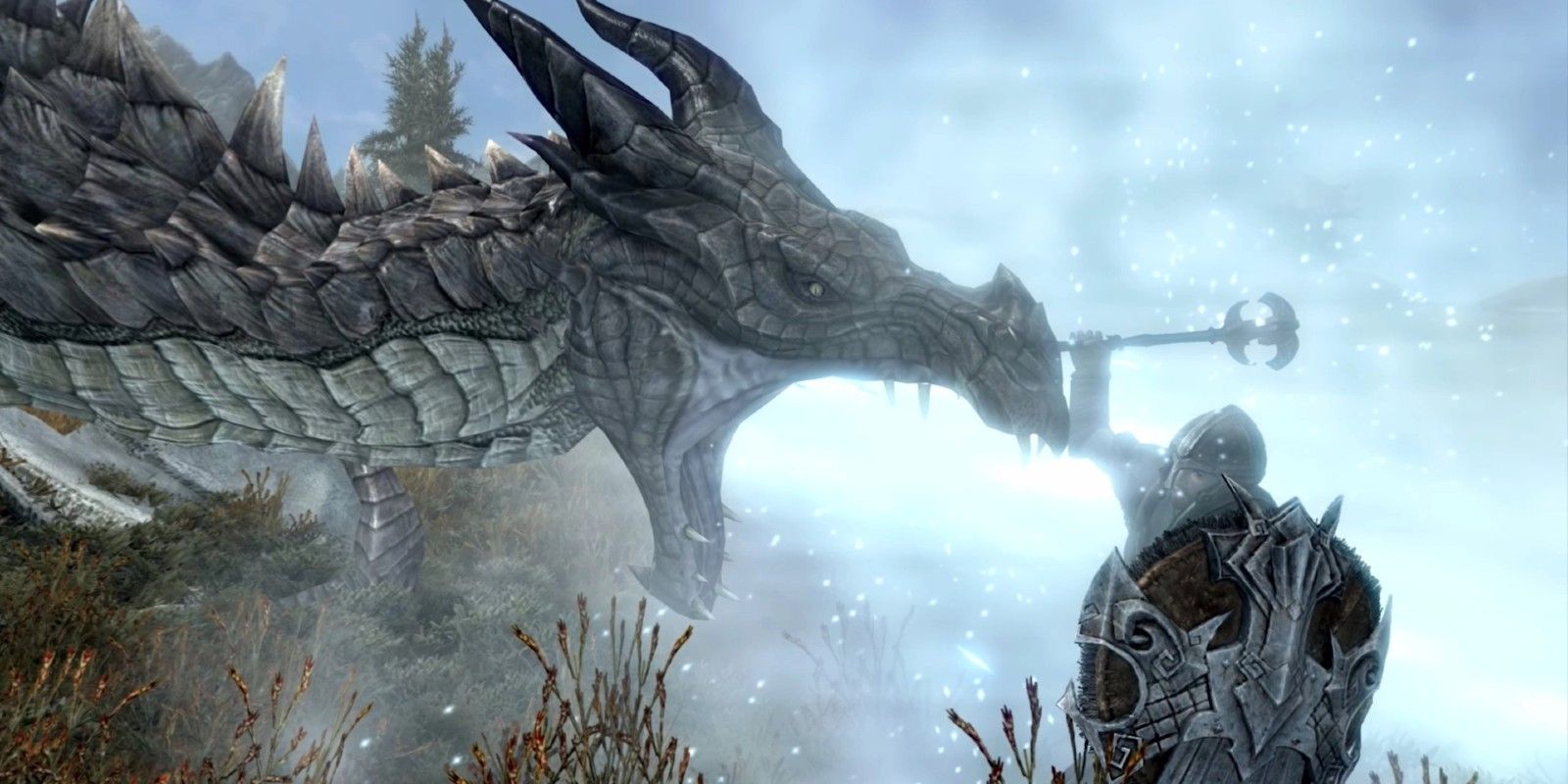 Skyrim playable character dragonborn races