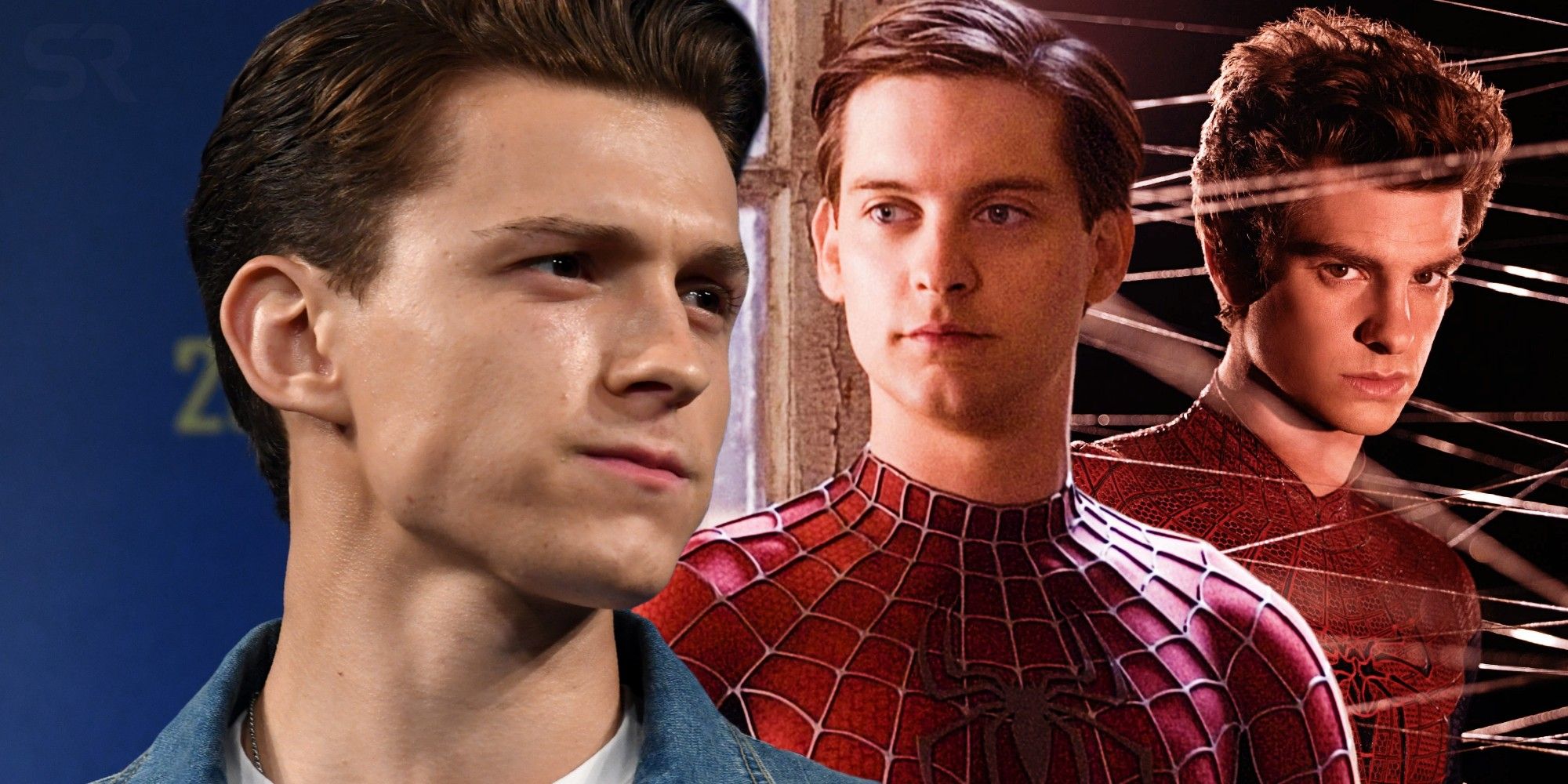 Spider-Man No Way Home Tom Holland Tobey Maguire Andrew Garfield SR