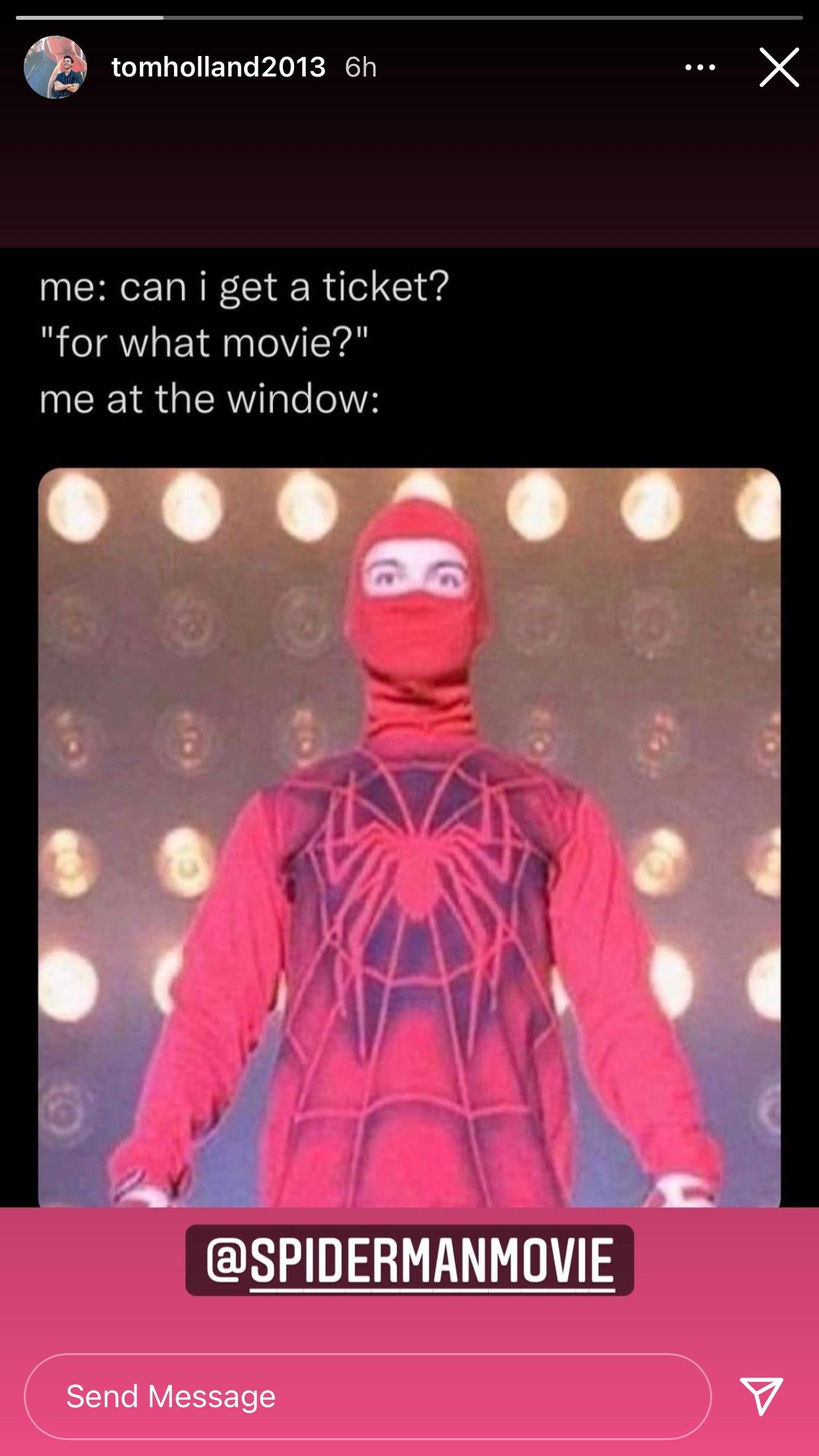 Spider-Man No Way Home Tom Holland Tobey Maguire tickets meme