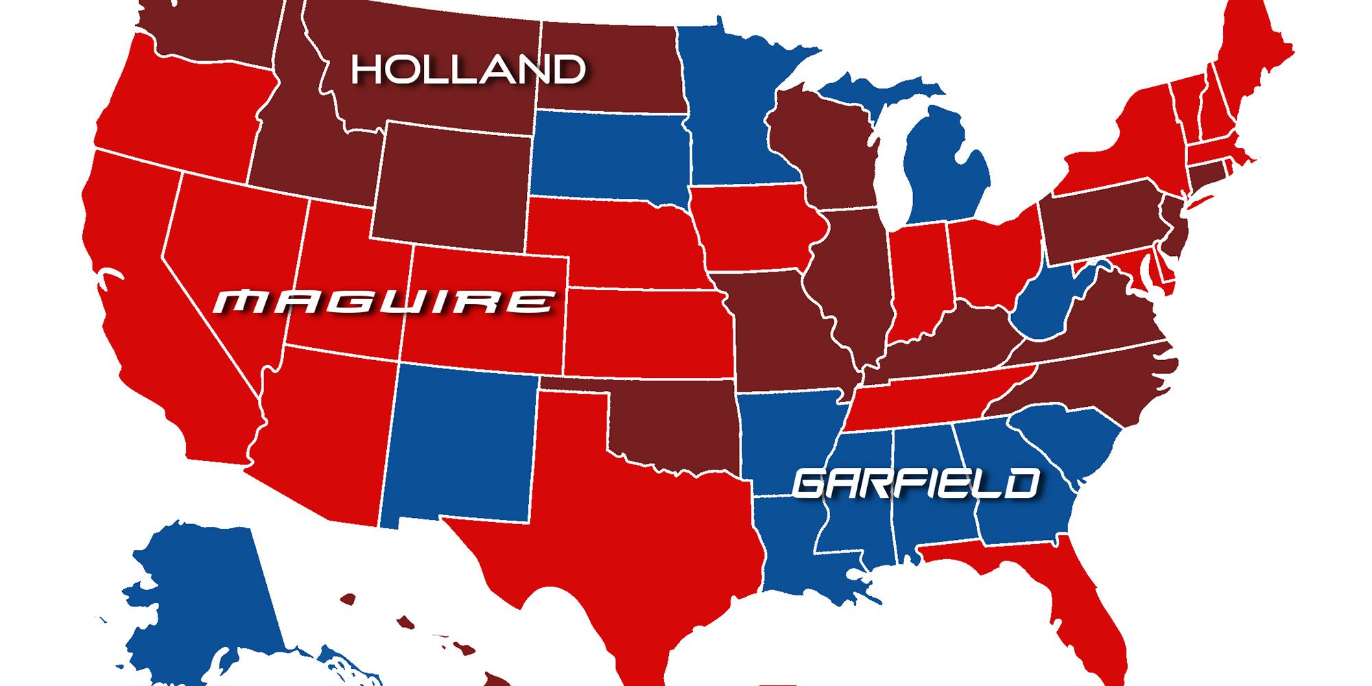 Spider-Man Preference Map