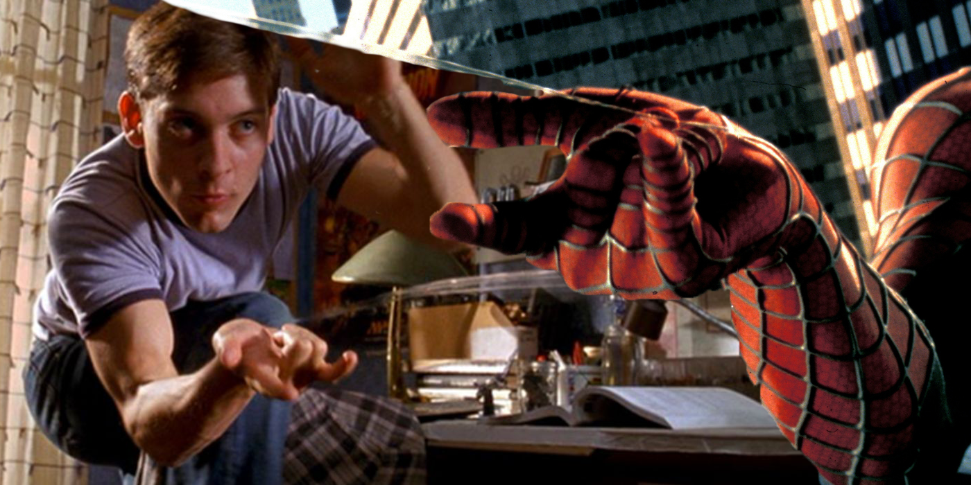 Why Tobey Maguire's Spider-Man Has Organic Web Shooters