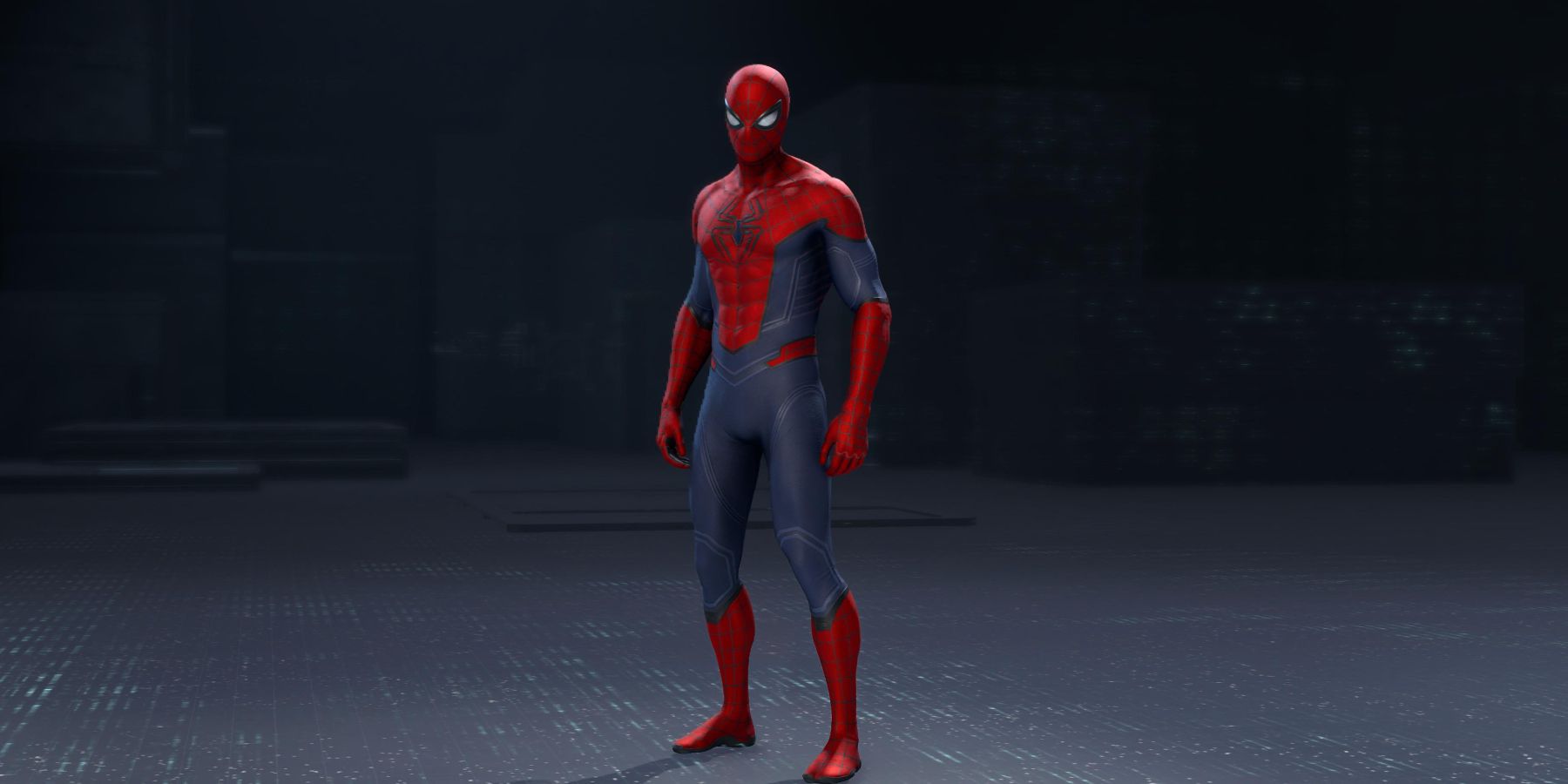 Disney's Spiderman Fleece Weste blau Marvel Avengers 