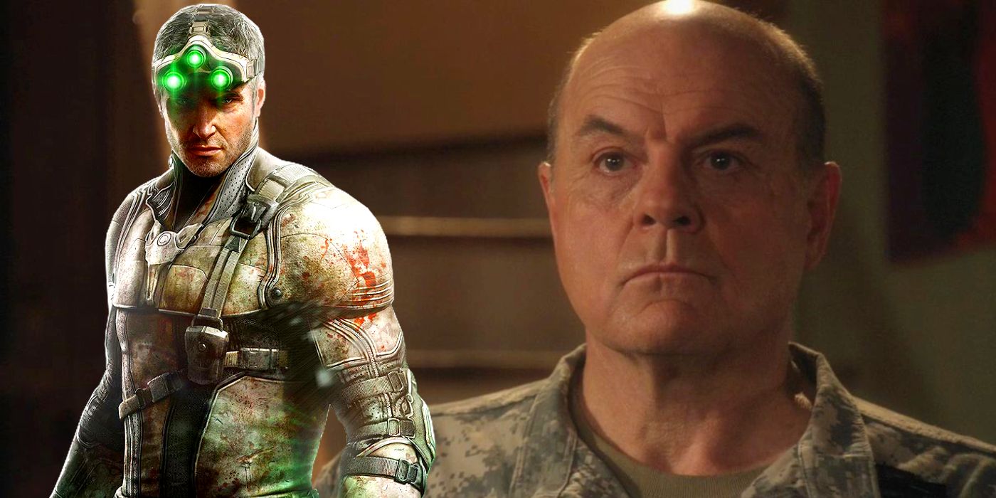 Splinter Cell's Sam Fisher and Michael Ironside from Smallville