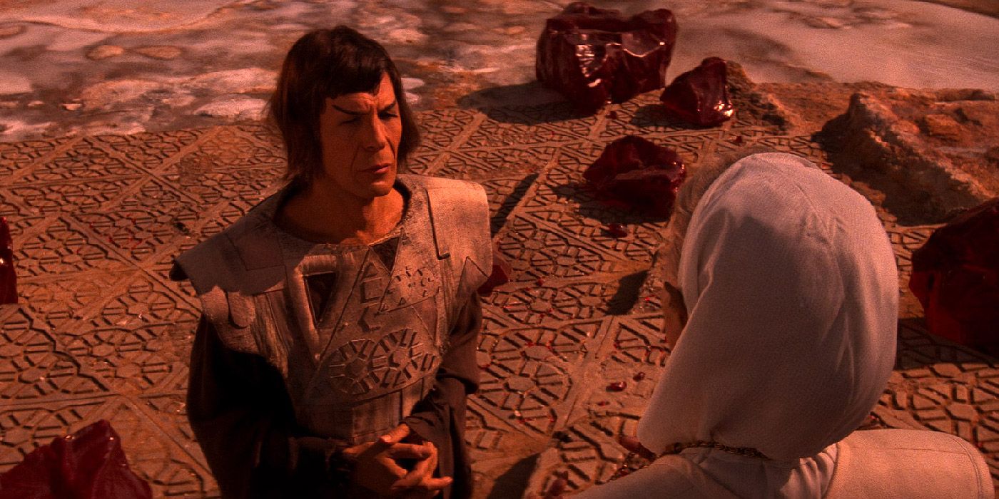 Spock on Vulcan in Star Trek: The Motion Picture