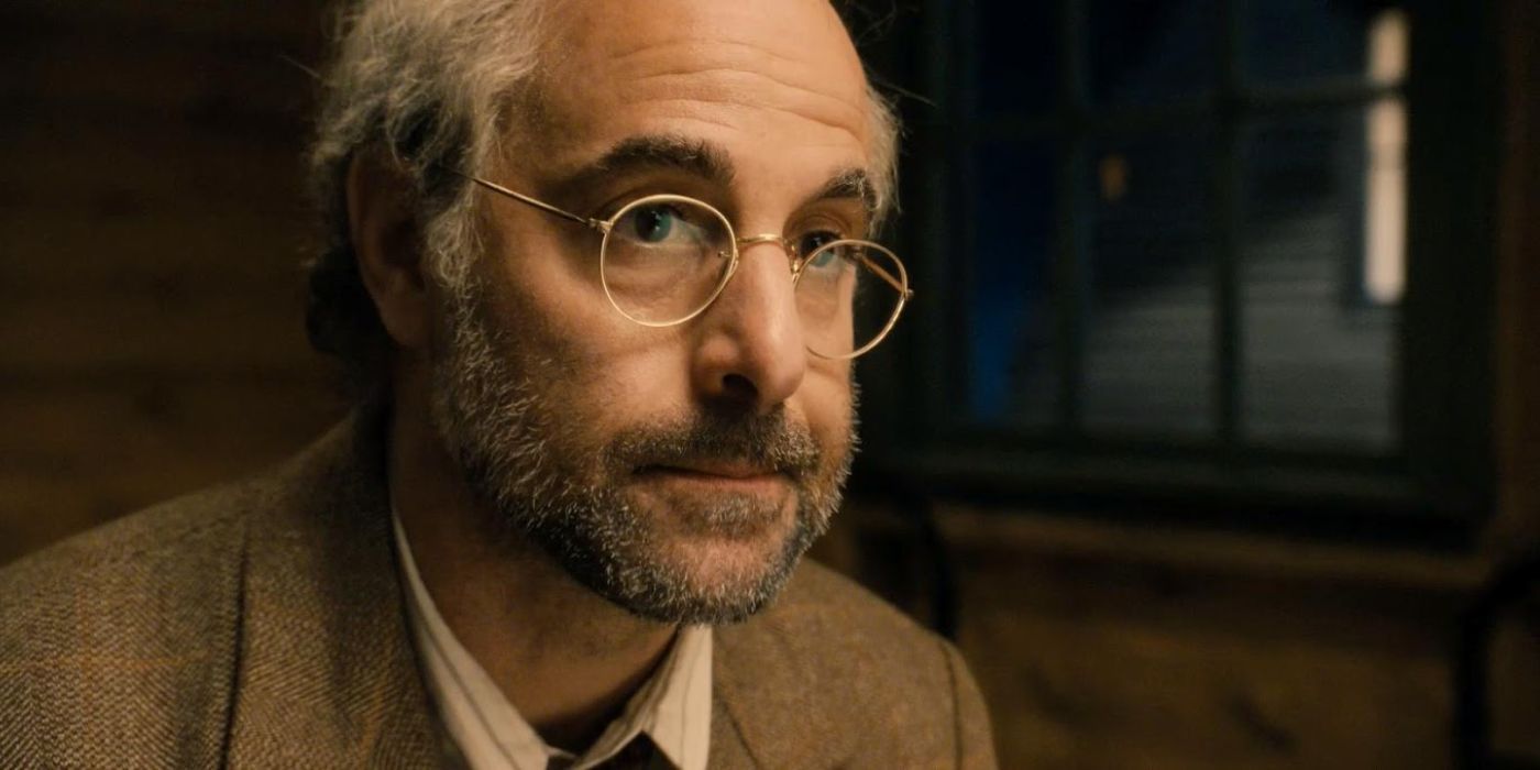 Stanley Tucci as Dr. Erskine in Captain America