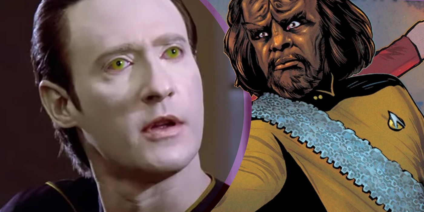 Star Trek Data Klingon Worf