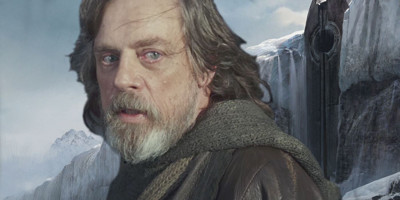 Luke Skywalker in Star Wars The Last Jedi