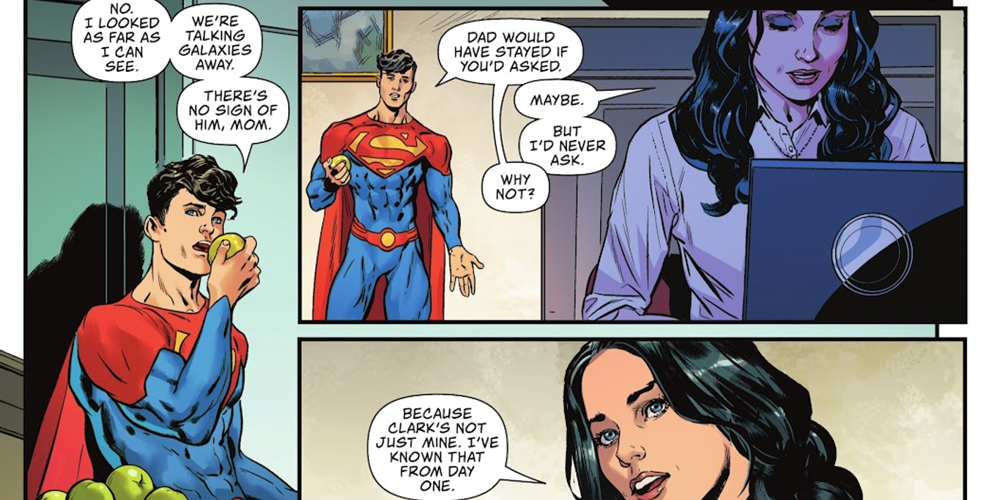 Superman Jon Kent superboy vision super senses range