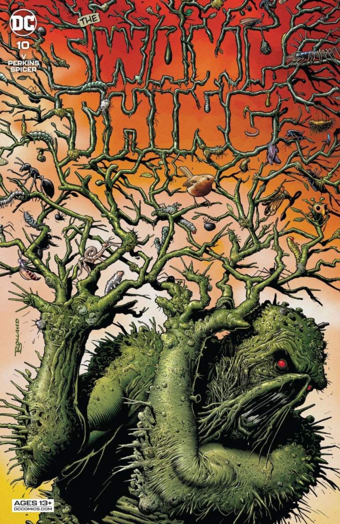 Swamp Thing’s Powers Are More Disgusting Than Ever in New Cover Art