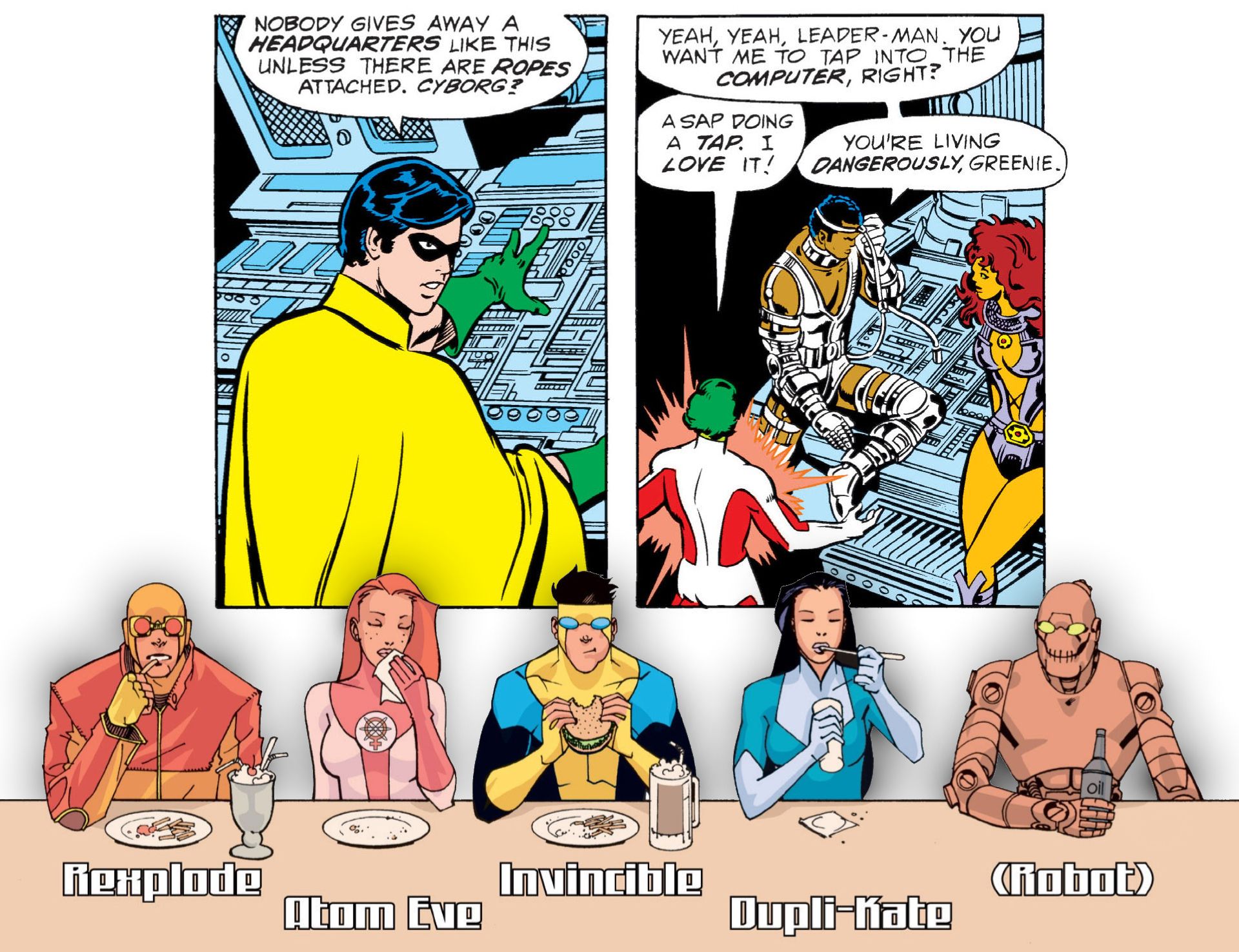 Teen Titans and Teen Team