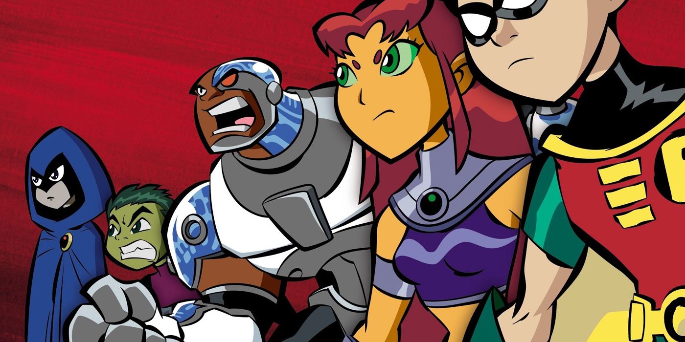 Teen Titans prepare to battle in animated series.