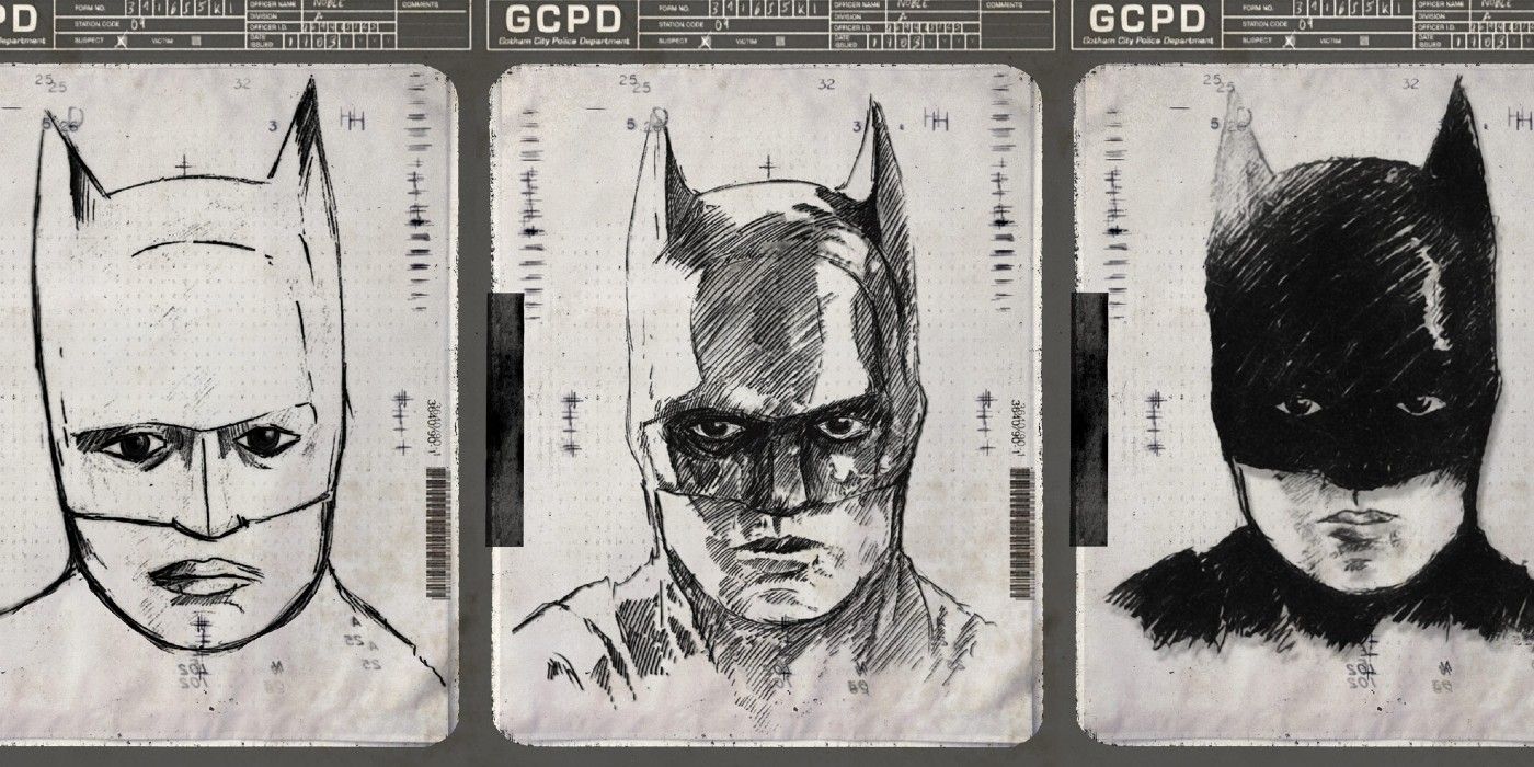 The Batman GCPD sketches
