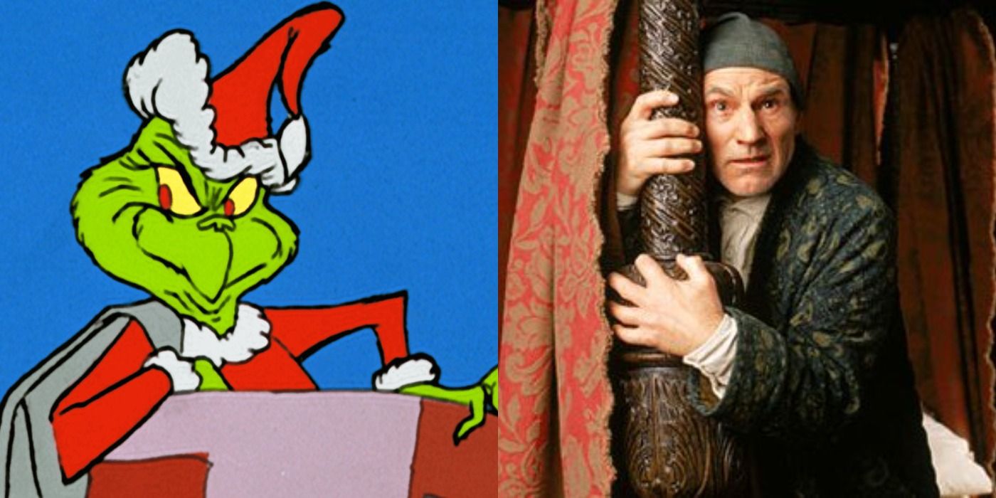 The Grinch and Scrooge in a featured image