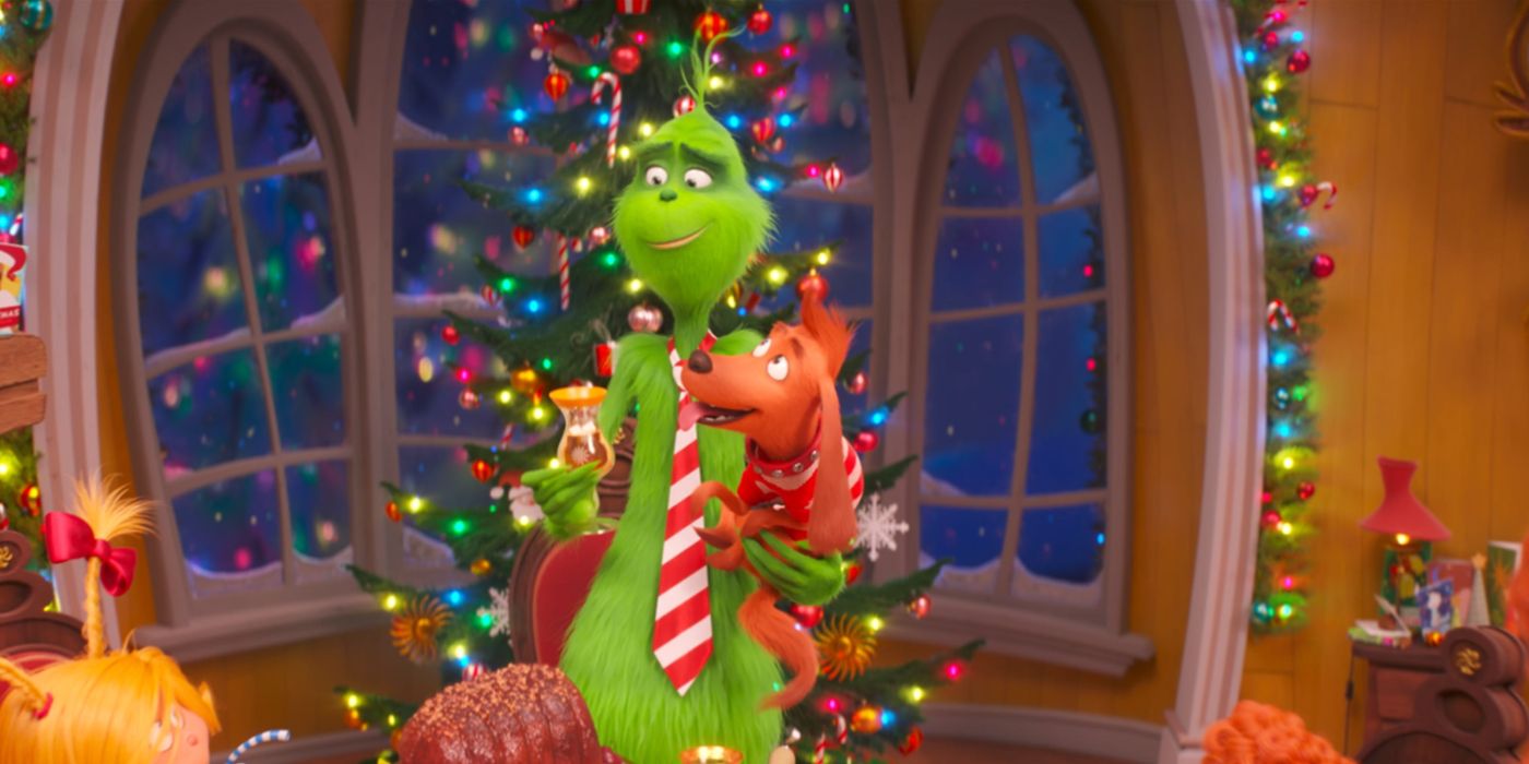 The Grinch arrives at Christmas dinner