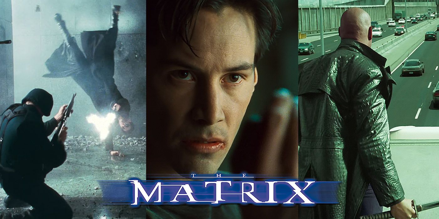 Split image of Neo and Morpheus from The Matrix