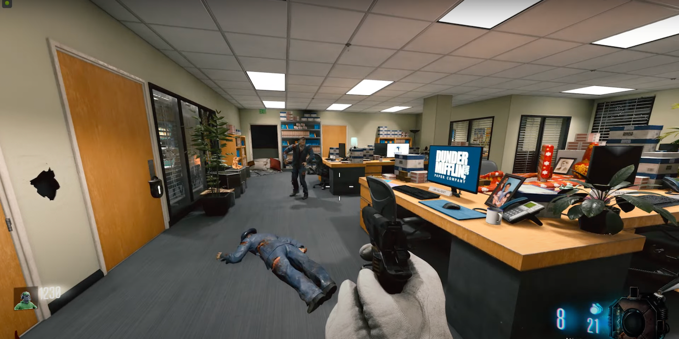 Call of Duty Meets The Office In Dunder Mifflin Custom Zombies Map
