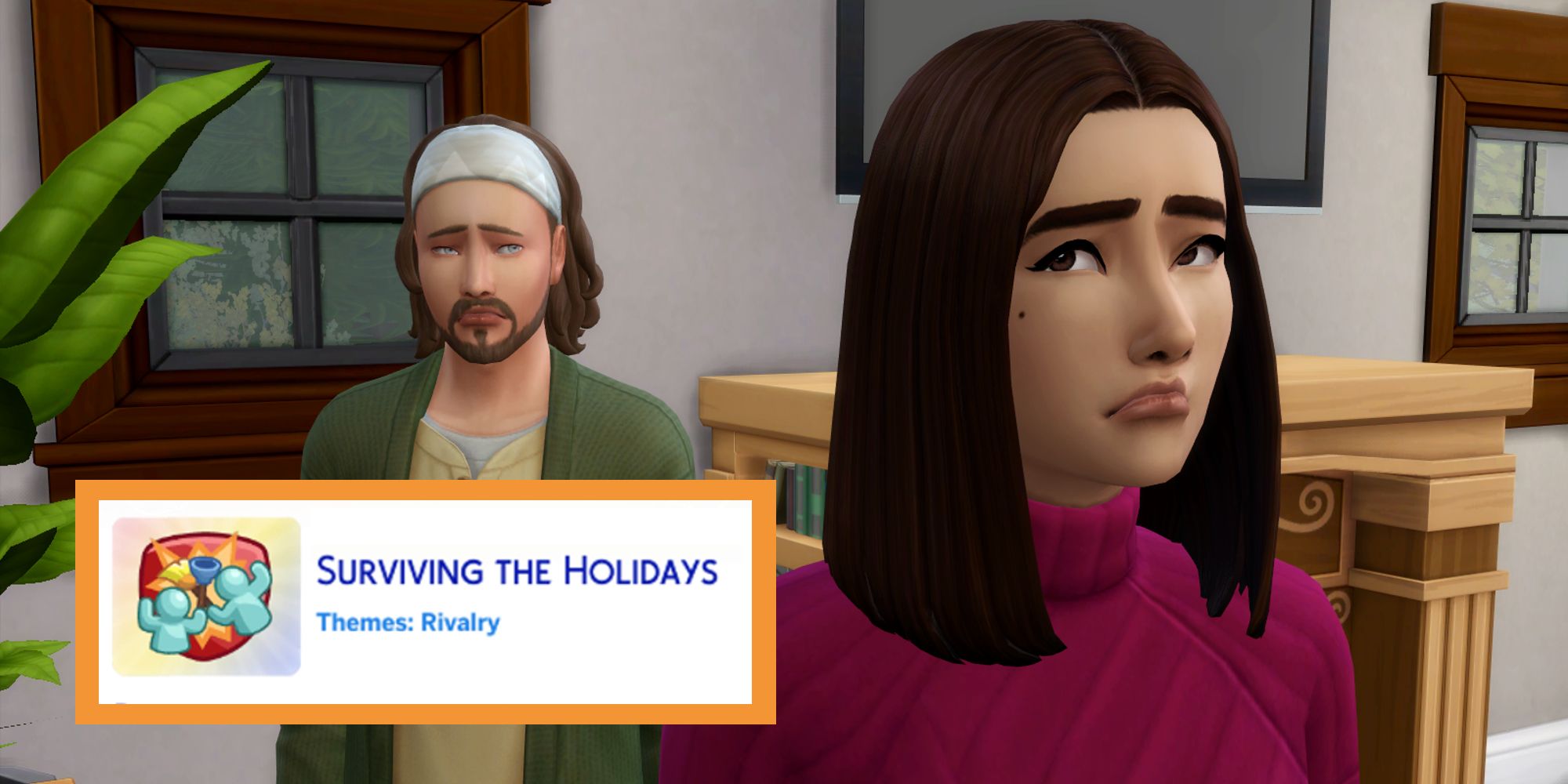 The Sims 4 Surviving the Holidays Scenario Rivalry