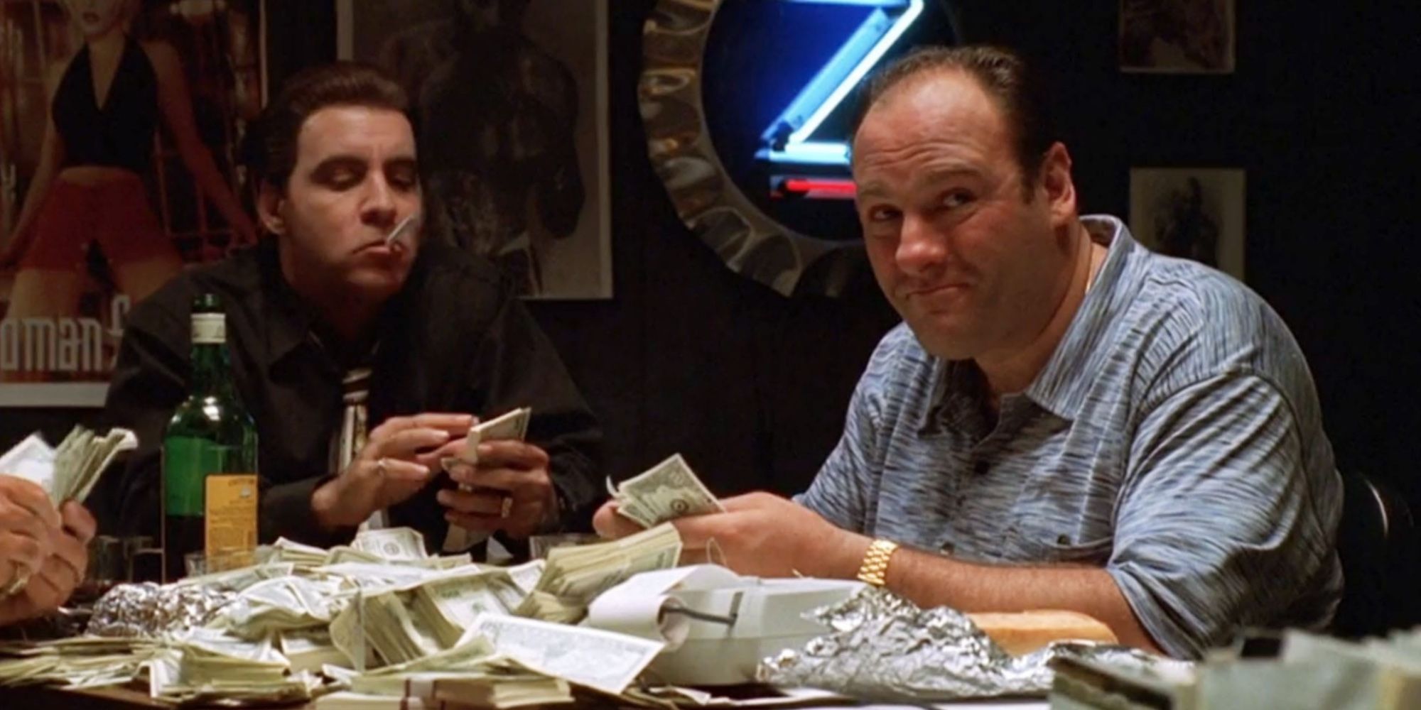 The Sopranos James Gandolfini Tony Soprano money