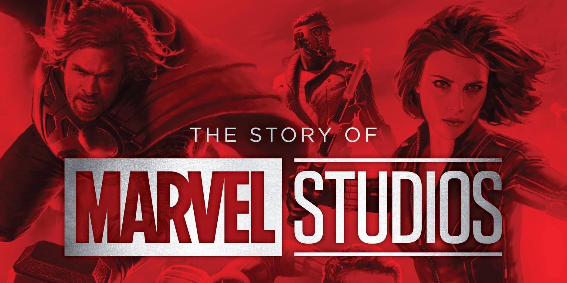 The cover of The Story Of Marvel Studios: The Making Of The Marvel Cinematic Universe