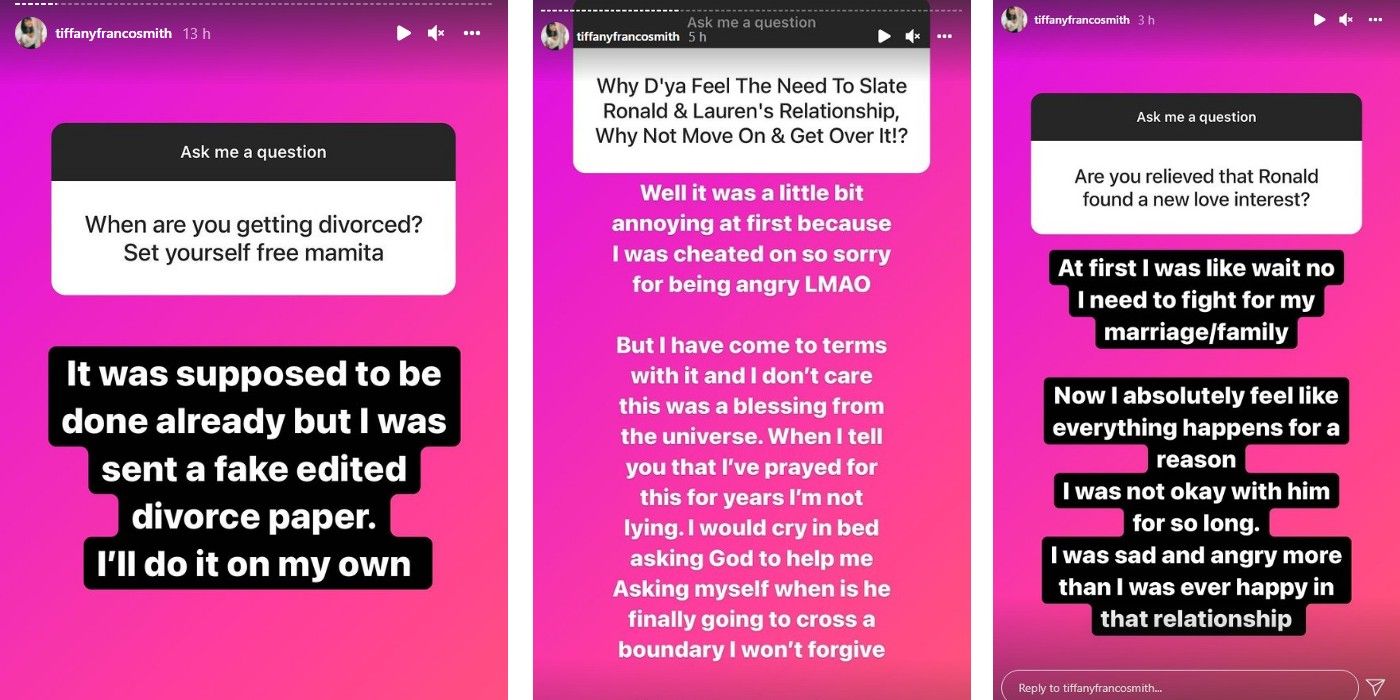 Tiffany Ronald Instagram Girlfriend Lauren Instagram Cheated In 90 Day Fiance