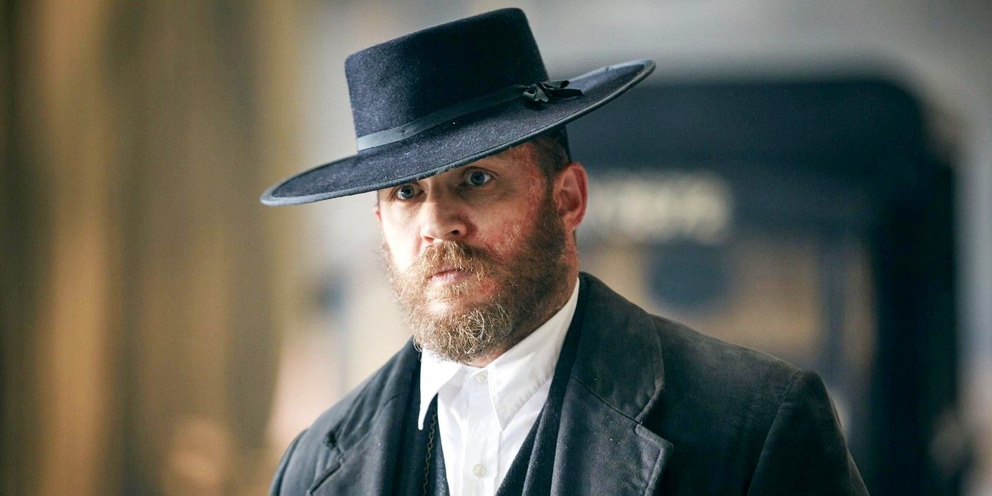 Tom Hardy as Alfie in Peaky Blinders