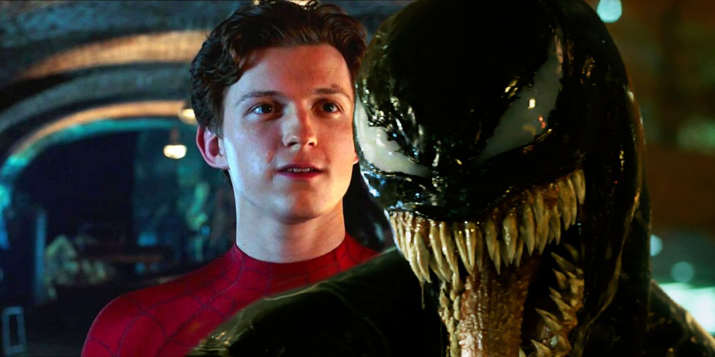 Tom Holland Spider-Man and Venom