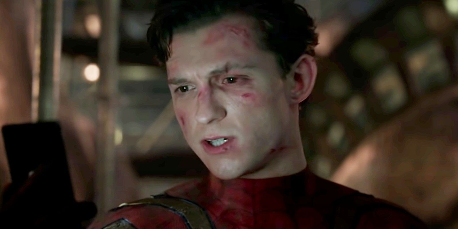 Tom Holland in Spider-Man No Way Home Trailer
