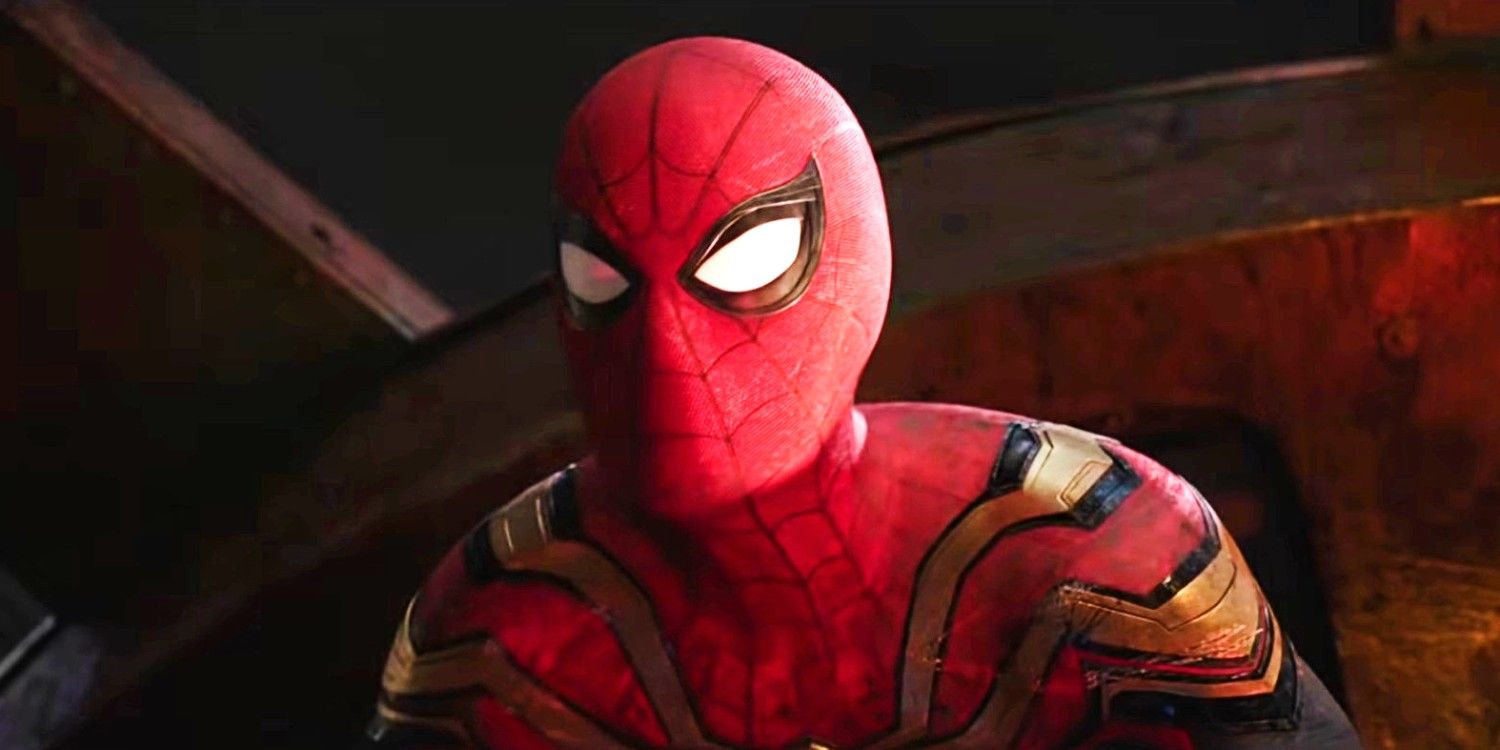 Tom Holland in the final battle of Spider-Man No Way Home