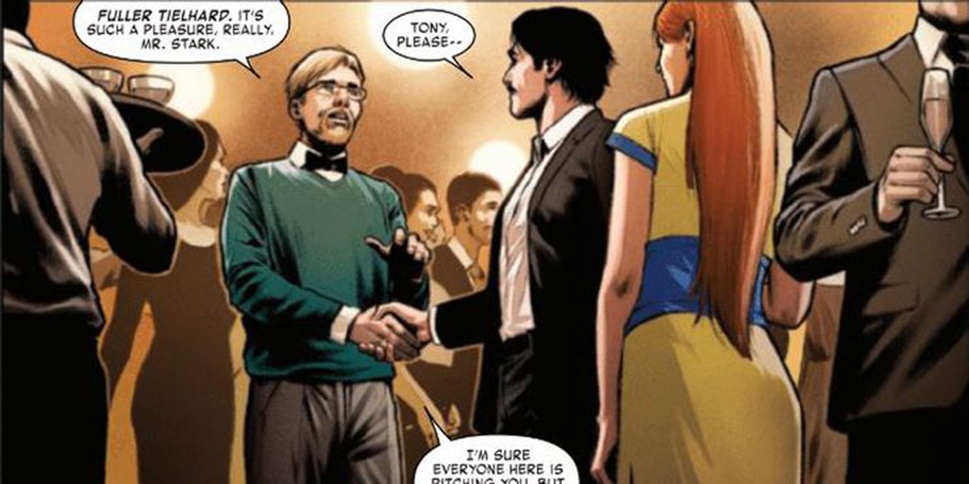 Tony Stark meets a human Michael Korvac.