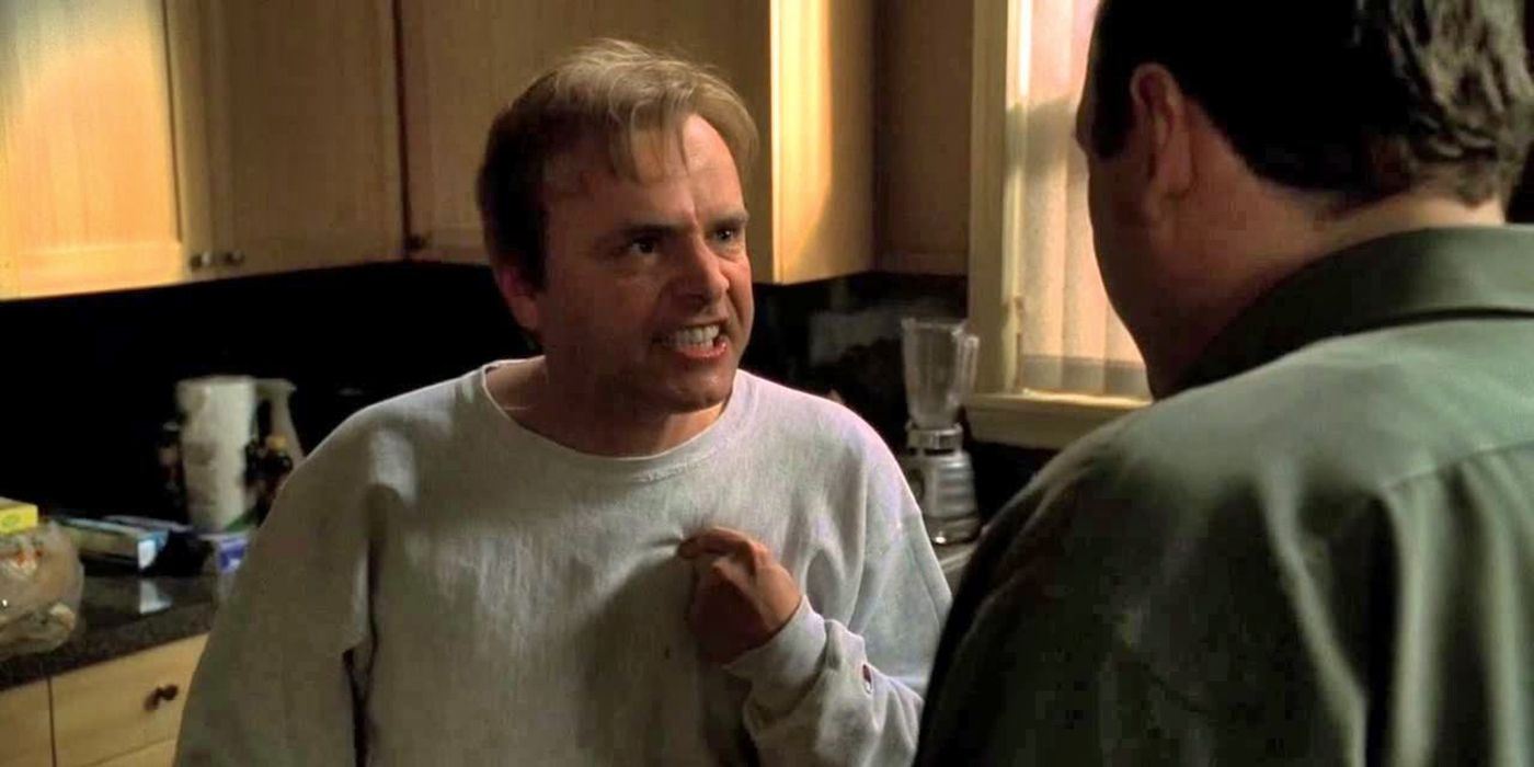 Ralphie and Tony in The Sopranos